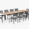 Round Outdoor Dining Table