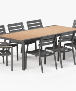 Low Profile Outdoor Dining Table