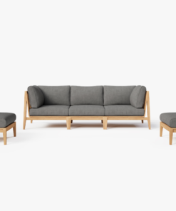 Low Profile Teak Outdoor Sofa
