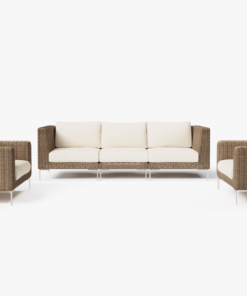 Wicker Corner Patio Sofa
